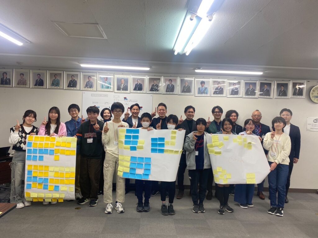 地元中学生と新商品づくり挑戦中